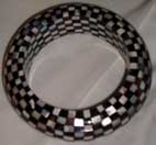 Black white bracelet