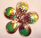 Green-metal broach