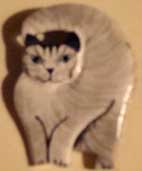 White-cat broach