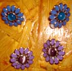 Flower earrings