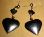 Two-heart earrings