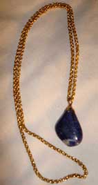 Blue-stone necklace