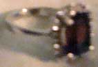 Brown-gem ring