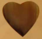 Corne heart broach
