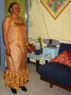 Sari outfit front